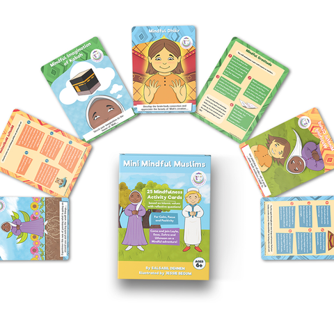 Flashcards 25 Pack Islamic Mindfulness Activities for Children/Kids