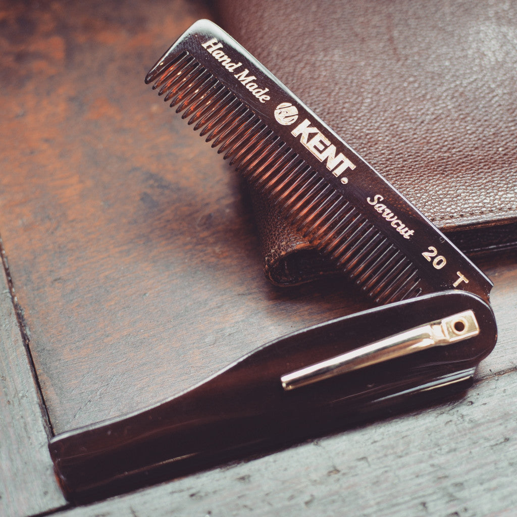 Kent 20T Mens Folding Pocket Comb